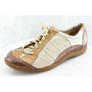 Hush‎ Puppies Women Size 10 EW Brown Fashion Sneakers Leather H500143